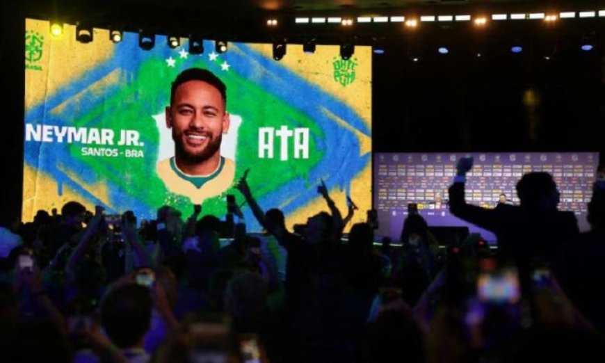 إصابة نيمار في السمانة تثير القلق في صفوف منتخب البرازيل قبل انطلاق كأس العالم