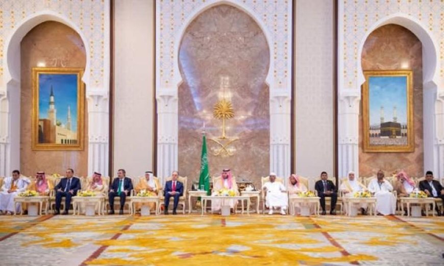 ولي العهد يقيم حفل الاستقبال السنوي في منى نيابة عن خادم الحرمين الشريفين