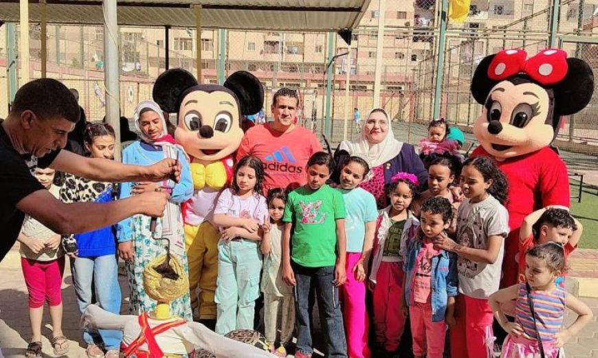 قصور الثقافة تنظم احتفالات مبهجة بعيد الأضحى للأطفال في منطقة المحروسة