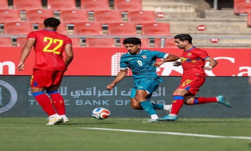 يوسف يسجل هدفين يقود العراق للفوز على أندورا في مباراة ودية قبل مونديال 2026