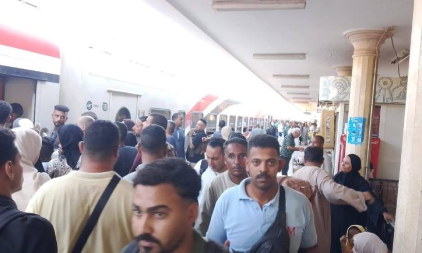 السكة الحديد تنجح في تأمين عودة المواطنين بعد عيد الأضحى في ملحمة تشغيلية متميزة