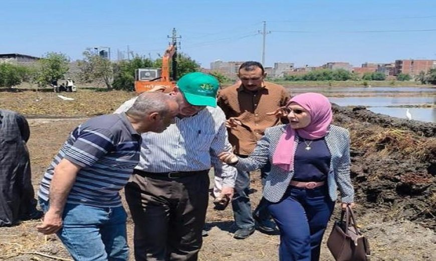 الزراعة تراجع منظومة الأسمدة وتقوم بتطهير المصارف في الدقهلية خلال رابع أيام العيد