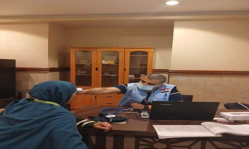 الصحة تعلن توفير 23550 خدمة طبية من خلال عيادات بعثة الحج المصرية