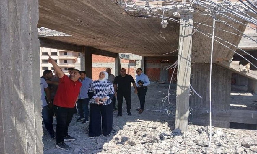 استمرار المرحلة الثانية من الموجة 29 لإزالة التعديات في مدينة بنها