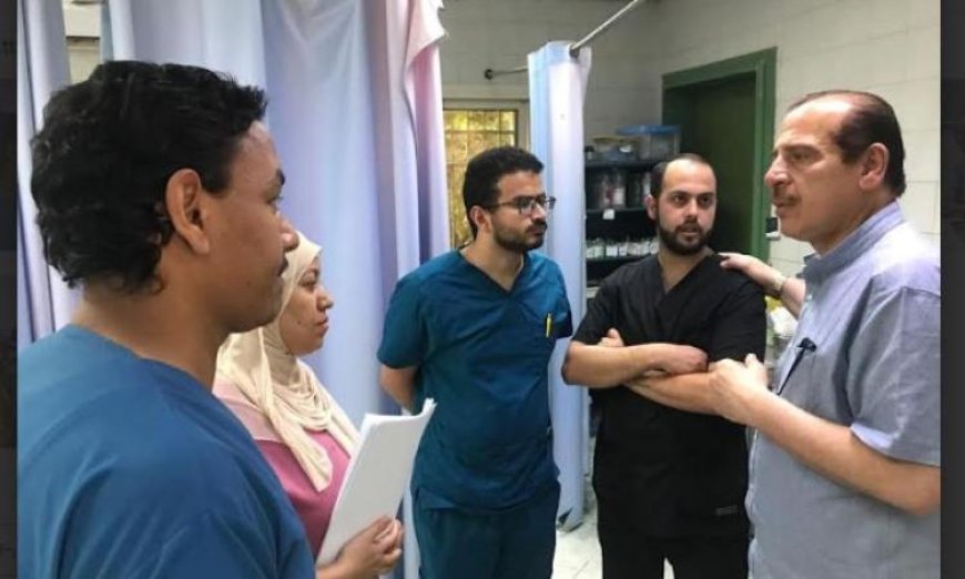 نائب وزير الصحة يقوم بجولة تفقدية مفاجئة في المنشآت الطبية بالعاصمة القاهرة