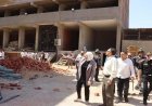 محافظ القليوبية يشارك في إزالة مبنى مخالف في حي غرب شبرا الخيمة