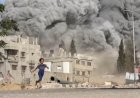 طفل فلسطيني يتعرض لإصابة جراء نيران طائرة مسيّرة إسرائيلية في قلب قطاع غزة