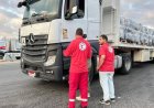 قافلة إنسانية جديدة تحمل المساعدات إلى قطاع غزة رقم 206