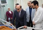 محافظ الغربية يقوم بجولة تفقدية في المجمع الطبي النموذجي بطنطا لرصد مستوى الخدمات الصحية المتاحة