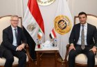 وزير الصناعة يناقش مع سفير أيرلندا في القاهرة سبل تعزيز التعاون الصناعي