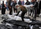 استشهاد امرأة وإصابة 16 شخصا في قصف إسرائيلي على خيام النازحين بجنوب غزة
