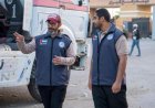 عبور 60 شاحنة مساعدات إماراتية إلى غزة محمّلة بـ740 طن من الأغذية esenciales