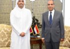 وزير الخارجية يستقبل رئيس وزراء قطر لبحث تعزيز العلاقات الثنائية