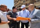 محافظ الجيزة يواصل جولاته للاطلاع على تطوير محور المريوطية وكوبري السيارات فوق مزلقان أبوالنمرس