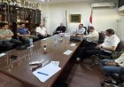رئيس اتحاد الطائرة يراقب استعدادات اللجنة الطبية لمنتخبات اللعبة