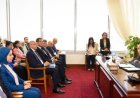 وزير الخارجية يراقب تقدم العمل في قطاع التعاون الدولي