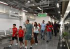 ازدحام جماهيري هائل على المونوريل خلال احتفالية كأس العالم بالعاصمة الجديدة