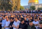 60 ألف فلسطيني يجتمعون لأداء صلاة الجمعة في المسجد الأقصى أجواء روحانية مميزة