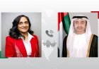 وزير خارجية الإمارات وكندا يناقشان قضايا الشرق الأوسط وتأثيرها على الملاحة الدولية