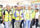 وزير الكهرباء يقوم بجولة تفقدية لمجمع بنبان للطاقة الشمسية بقدرة 1465 ميجاوات صور حصرية