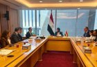 نائب وزير الخارجية تستضيف نائب رئيس البنك الأوروبي لإعادة الإعمار والتنمية لتعزيز التعاون الاقتصادي