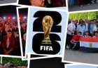 طلاب جامعة القاهرة يحتفلون بتعادل المنتخب الوطني مع بلجيكا في كأس العالم