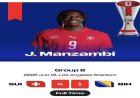 يوهان مانزامبي من سويسرا يحصد جائزة أفضل لاعب في مباراة البوسنة بالمونديال