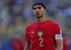 حكيمي نجم سان جيرمان الدولي المغربي يقف أمام المحكمة بعد اتهامه بالاغتصاب