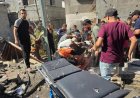 إصابة 5 فلسطينيين بينهم 4 أطفال نتيجة قصف إسرائيلي على خان يونس
