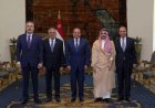 الرئيس السيسي يؤكد أهمية تأمين الخليج ويستحوذ على اهتمام الصحف ووكالات الأنباء العربية والعالمية