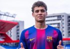 برشلونة يعلن رسميا عن التعاقد مع المهاجم المصري حمزة عبدالكريم حتى عام 2029