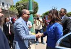 وزيرة الثقافة ومحافظ المنيا يناقشان تعزيز البنية التحتية للمواقع الثقافية بالمحافظة