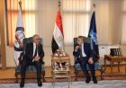 استقبال الفريق أسامة ربيع للنائب العام المستشار محمد شوقي يعزز التعاون القانوني