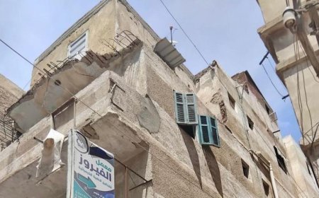 النيابة الإدارية تحقق في انهيار عقار مطوبس وتفاصيل عدم تنفيذ قرار الإزالة