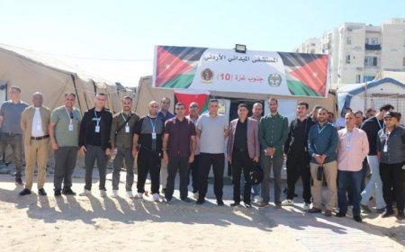الأردن يعزز المستشفى الميداني في شمال غزة بـ31 طبيبا وفنيا جديدا