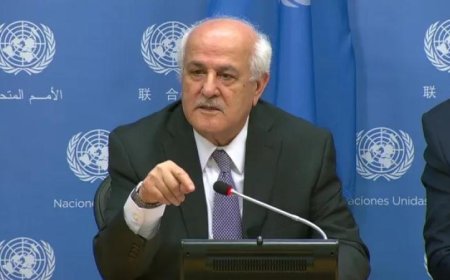 مندوب فلسطين في الأمم المتحدة يؤكد استمرار الاحتلال في خطوات ترسيخ ضم الأراضي