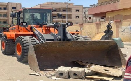 حملات مكثفة من وزارة الإسكان لإزالة التعديات والإشغالات في المدن الجديدة بالصور