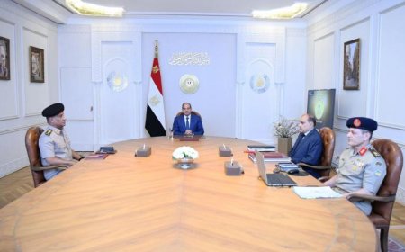 الرئيس السيسي يتناول قضايا هامة تتعلق بأنشطة ومهام القوات المسلحة