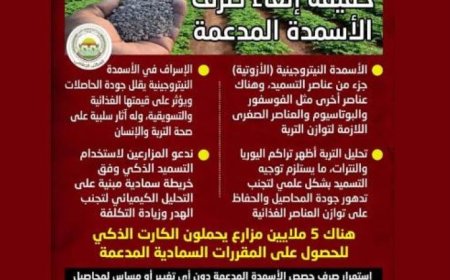 الزراعة تؤكد استمرار منظومة توفير وتوزيع الأسمدة المدعمة بشكل كامل