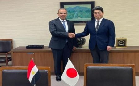 عبد العاطي يلتقي محافظ البنك الياباني لتعزيز التعاون الاقتصادي الدولي