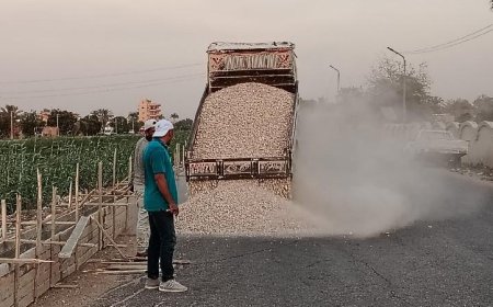 محافظة الجيزة تعلن عن بناء سور خرساني على ترعة المريوطية للحد من الحوادث المرورية