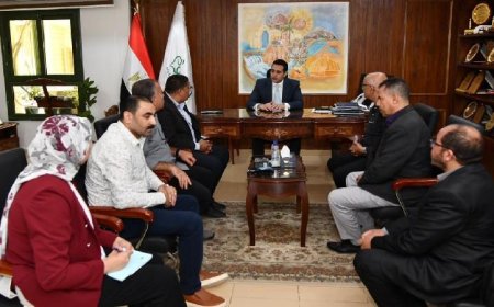 نائب محافظ الفيوم يتفقد مشروع تطوير المدرسة الفندقية بسنورس ويعد بحلول فورية
