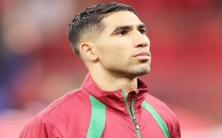 حكيمي ينضم لمعسكر منتخب أسود الأطلس استعداداً لبطولة كأس العالم 2026