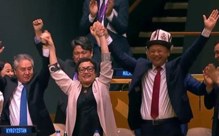 قيرغيزستان تحصد مقعد آسيا والمحيط الهادئ غير الدائم في مجلس الأمن الدولي