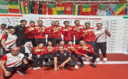 مصر تحقق إنجازًا تاريخيًا برفع رصيدها إلى 16 ميدالية بعد الفوز بـ 3 ذهبيات في بطولة أفريقيا للسلاح