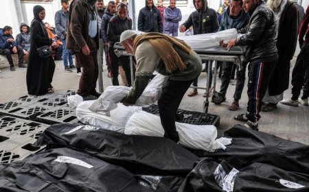 استشهاد امرأة وإصابة 16 شخصا في قصف إسرائيلي على خيام النازحين بجنوب غزة
