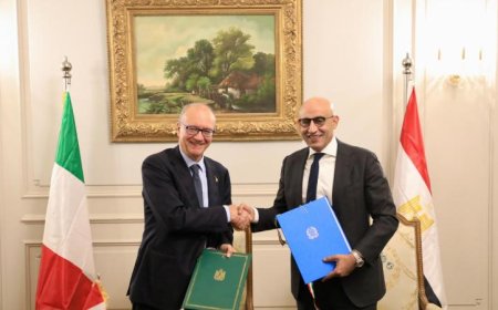توقيع مذكرة تفاهم بين وزير التعليم ونظيره الإيطالي لتعزيز الشراكة الاستراتيجية