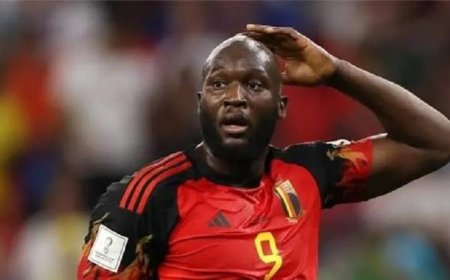 مدرب منتخب بلجيكا يكشف عن مستقبل مشاركة لوكاكو في مباراة مصر
