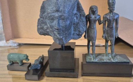 مصر تستعيد أربع قطع أثرية فريدة من أمريكا لتعزيز تراثها الثقافي