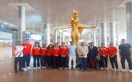 الشباب والرياضة تحتفي ببعثة منتخب السلاح بعد فوزه بلقب بطولة أفريقيا في كوت ديفوار